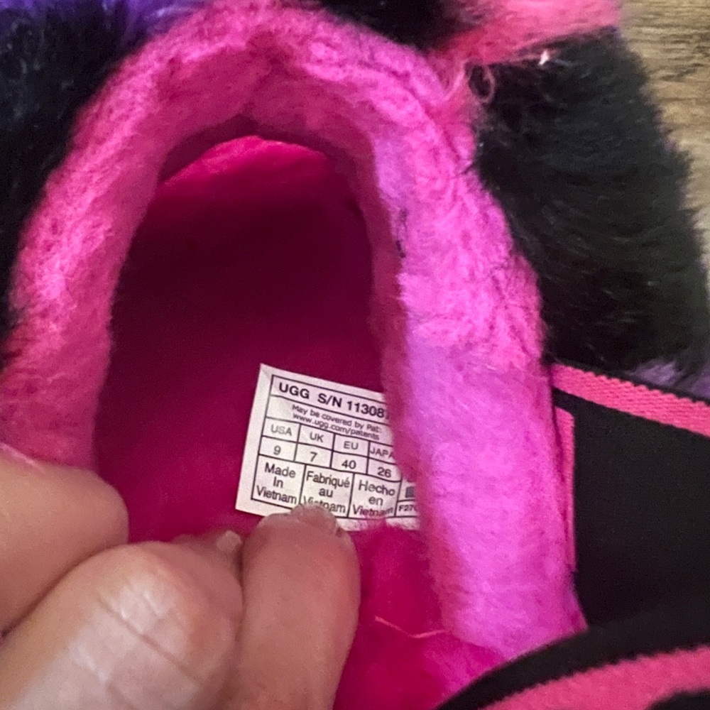 Ugg Fluff Yeah Multicolor Platform Slides - image 6